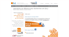 Desktop Screenshot of ecl-lab.ca