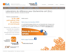 Tablet Screenshot of ecl-lab.ca